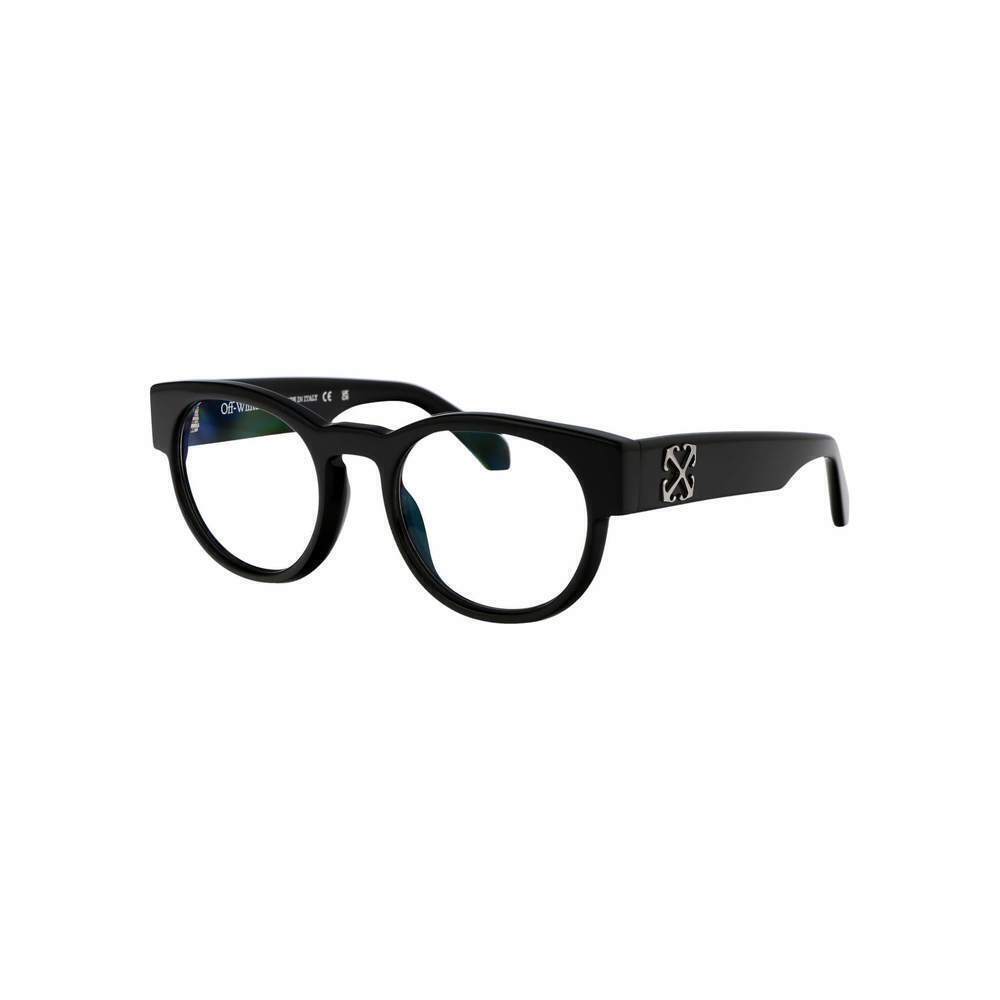NWT Off-White Style 58 Black Round 51mm Eyeglasses